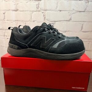New Balance Industrial Elite Lite SD10 Work Shoes Men 12 2E Wide Black Steel Toe